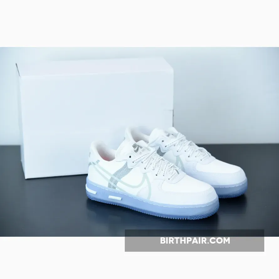 Nike Air Force 1 React White Light Bone CQ8879-100