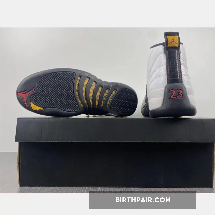 Retro Jordan 12 Taxi / Air Jordan 12 'Taxi 2018' White/Black-Taxi-Varsity Red