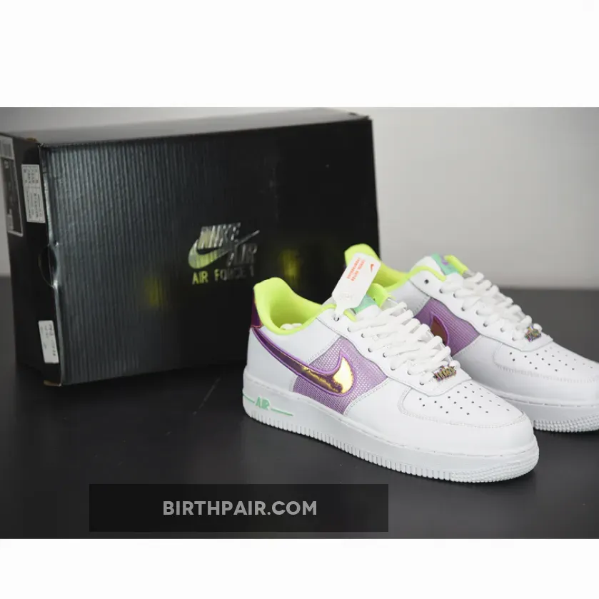 Easter Air Force / Nike Air Force 1 Pastel White Multicolour