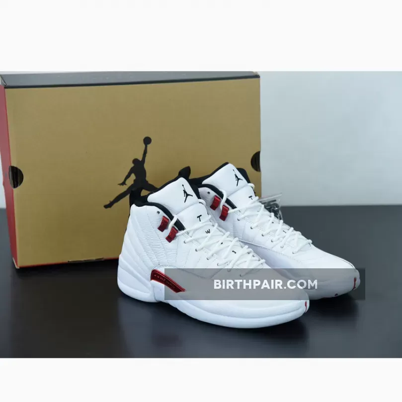 Jordan 12 Twist White University Red CT8013-106 #retro twist