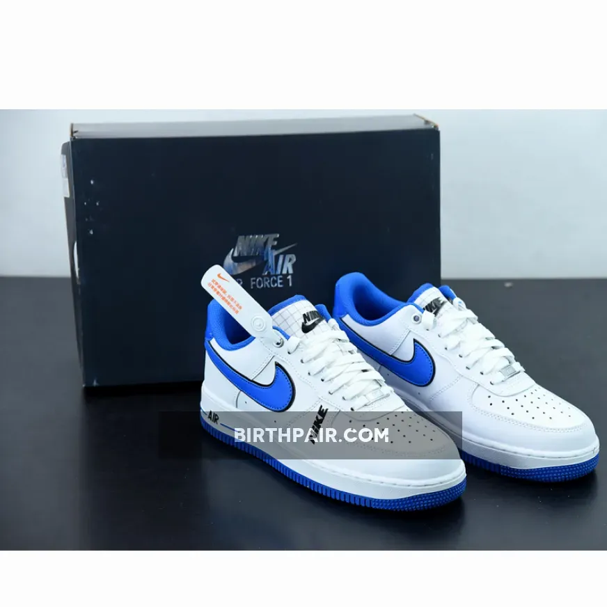 Nike Air Force Royal Blue / Nike Air Force 1 Low White Blue