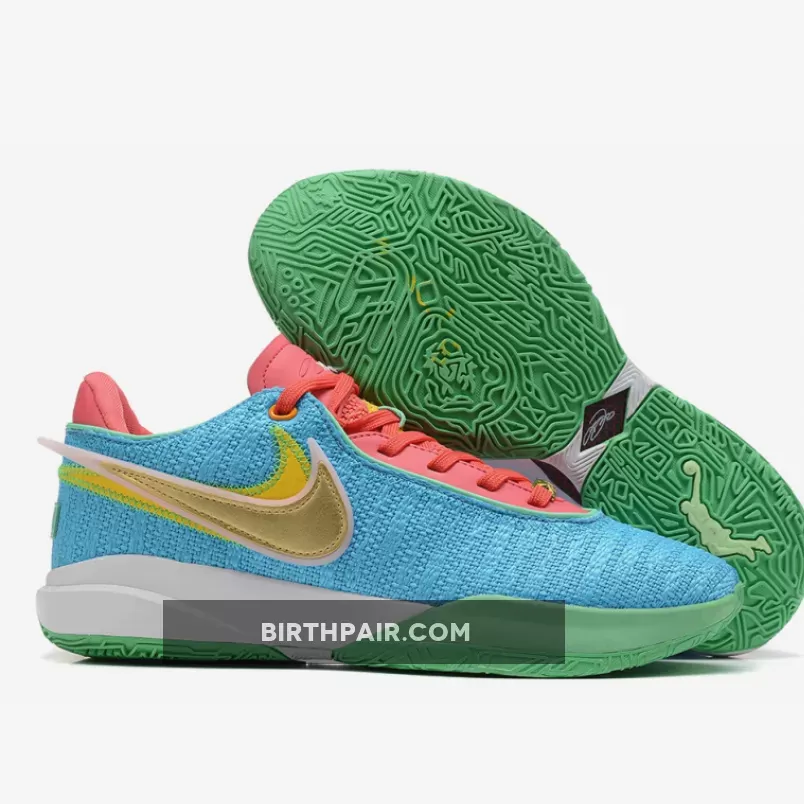 Nike LeBron 20 GS Fruity Pebbles Lebron 20 Orange Blue