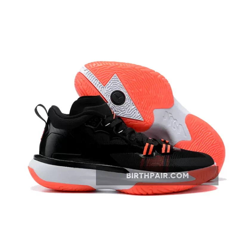 Jordan Zion 1 Black/White/Bright Crimson / zion 1 black and white