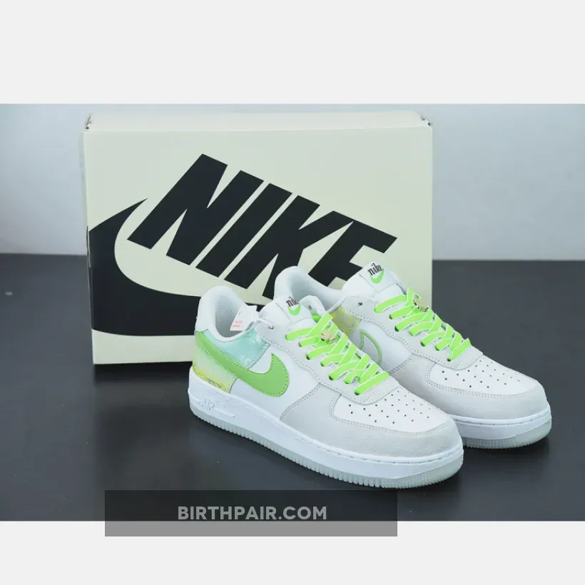 Nike Air Force 1 Low White Volt 1675865488 Brand New