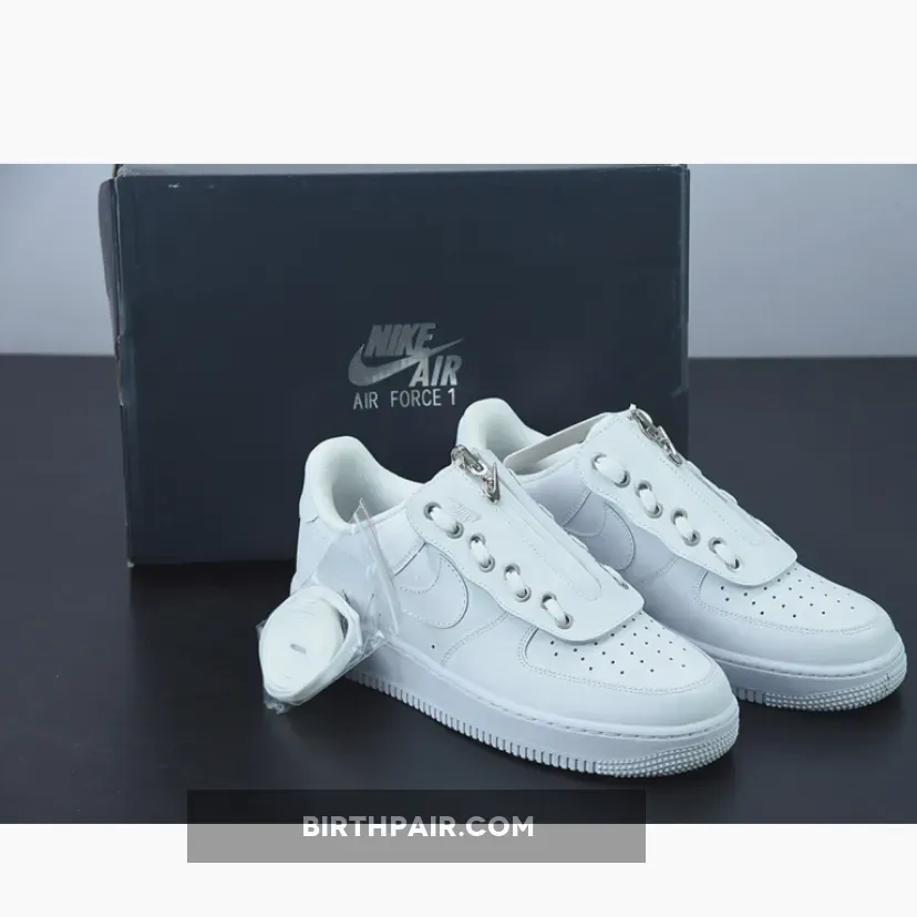 Nike Air Force 1 Low Shroud White / Silver Air Force 1