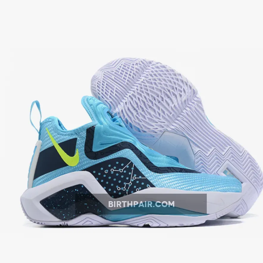 Nike LeBron Soldier 14 Light Blue/Navy-White 1675869132 Restock
