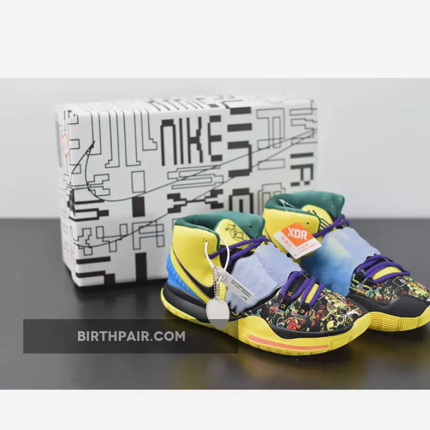 Nike Kyrie 6 'Chinese New Year' Yellow Purple Black - kyrie 6 yellow