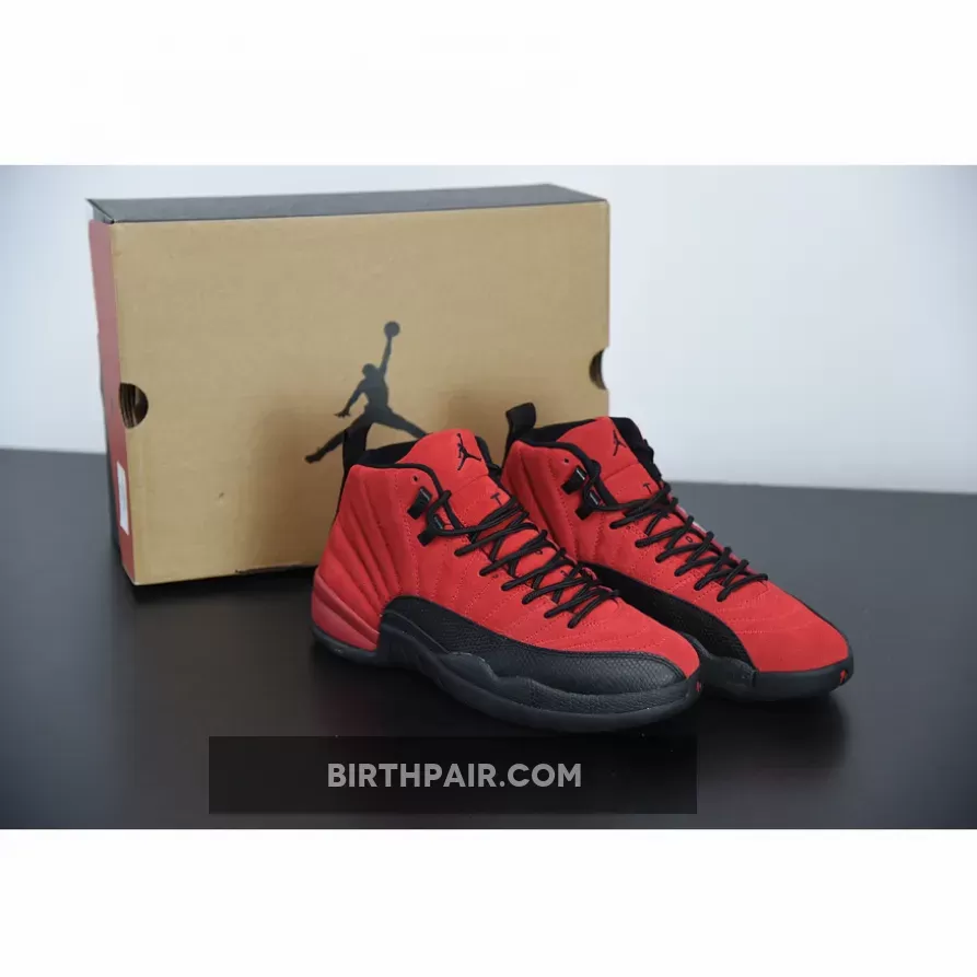 Jordan 12 Retro Reverse Flu Game Air Jordan 12 'Reverse Flu Game' Varsity Red/Black