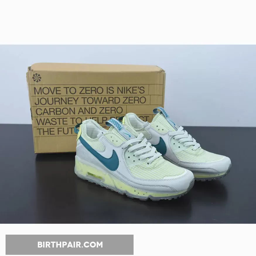 Dark Green Nike Air Max Nike Air Max 90 Terrascape Grey Haze/Dark Teal Green DH2973-002