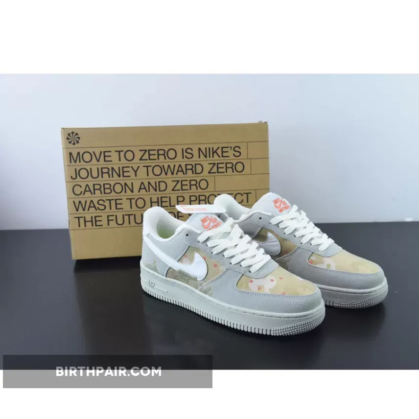 Air Force 1 Camo Nike Air Force 1 Low LX Embroidered Desert Camo