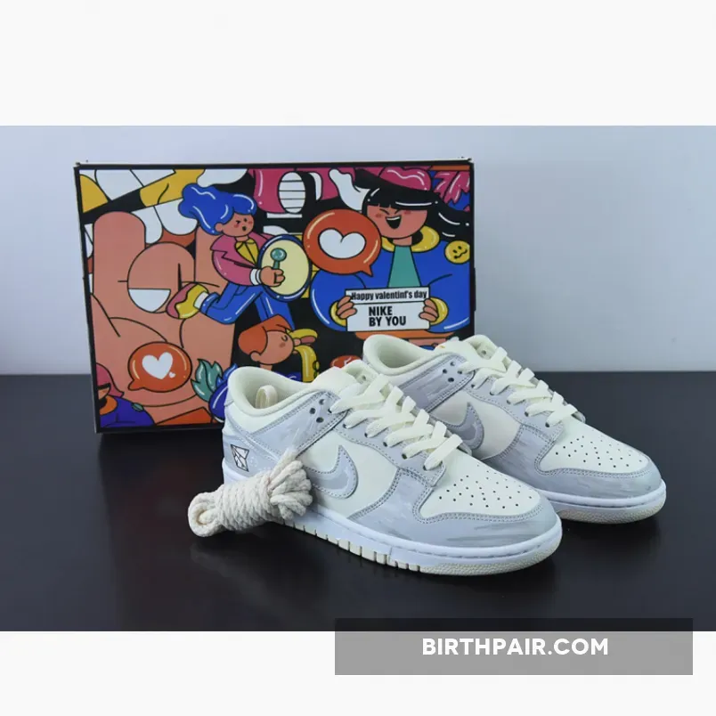 Custom Nike Dunks - Nike Dunk Low Coconut Milk Grey 1675862059