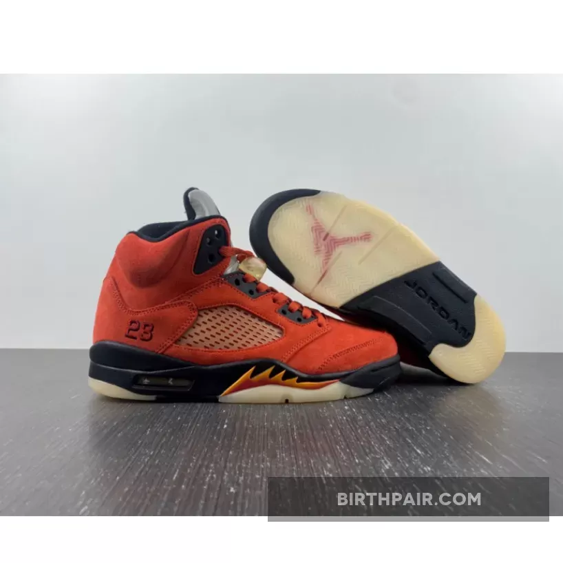Black And Red 5 Jordans Air Jordan 5 Mars For Her DD9336-800