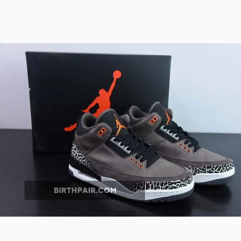 Air Jordan 3 'Fear' Night Stadium/Total Orange-Black / Orange Jordan 3