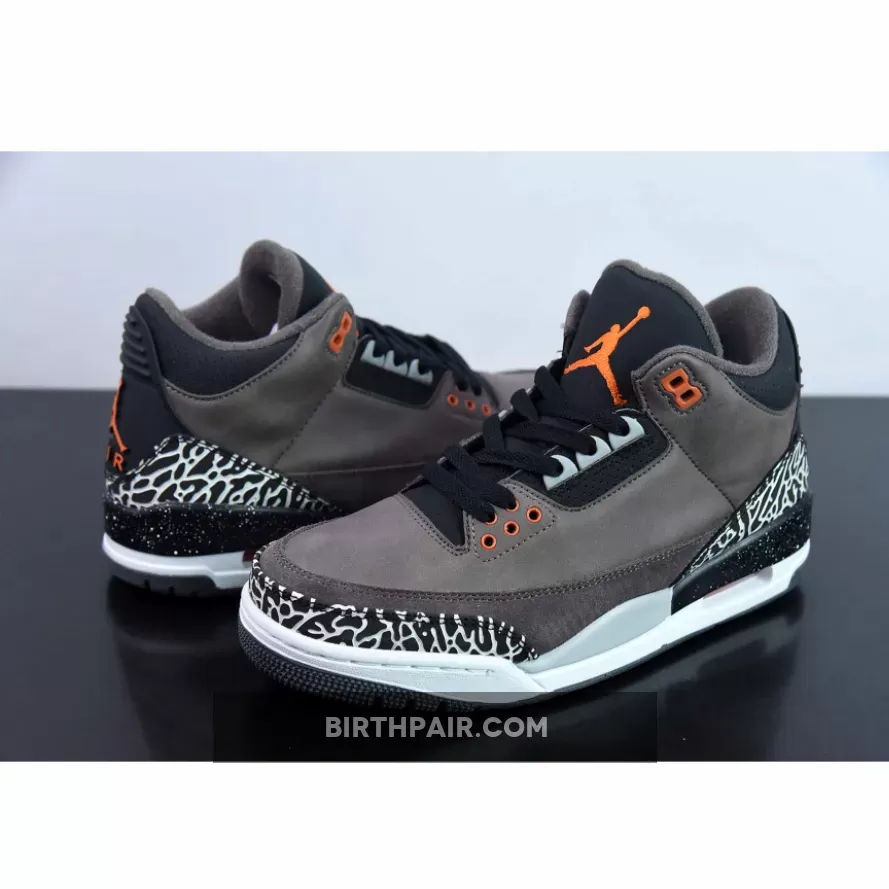 Air Jordan 3 'Fear' Night Stadium/Total Orange-Black / Orange Jordan 3