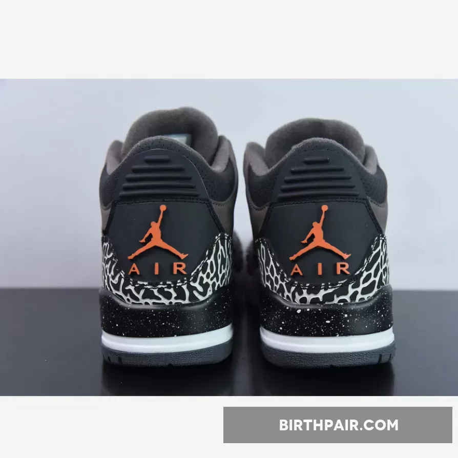 Air Jordan 3 'Fear' Night Stadium/Total Orange-Black / Orange Jordan 3