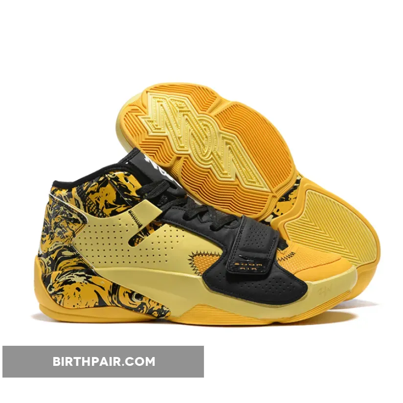 Jordan Zion 2 Fossil Jordan Zion 2 Yellow Black 1675862272