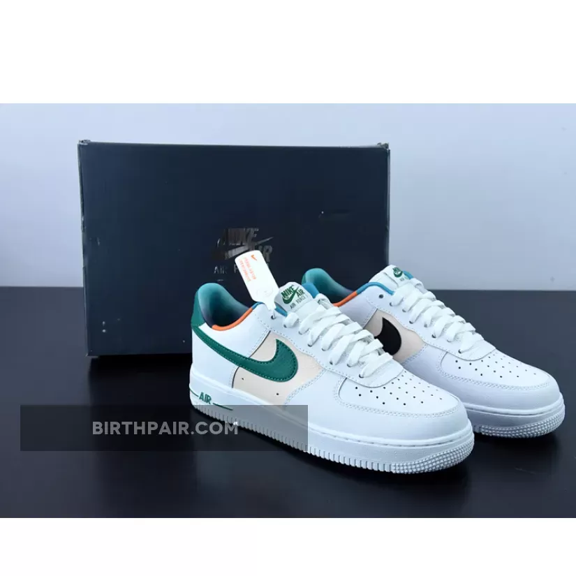 Nike Air Force 1 Low 07 Lv8 Emb Nike Air Force 1 Low EMB White Malachite For Womens