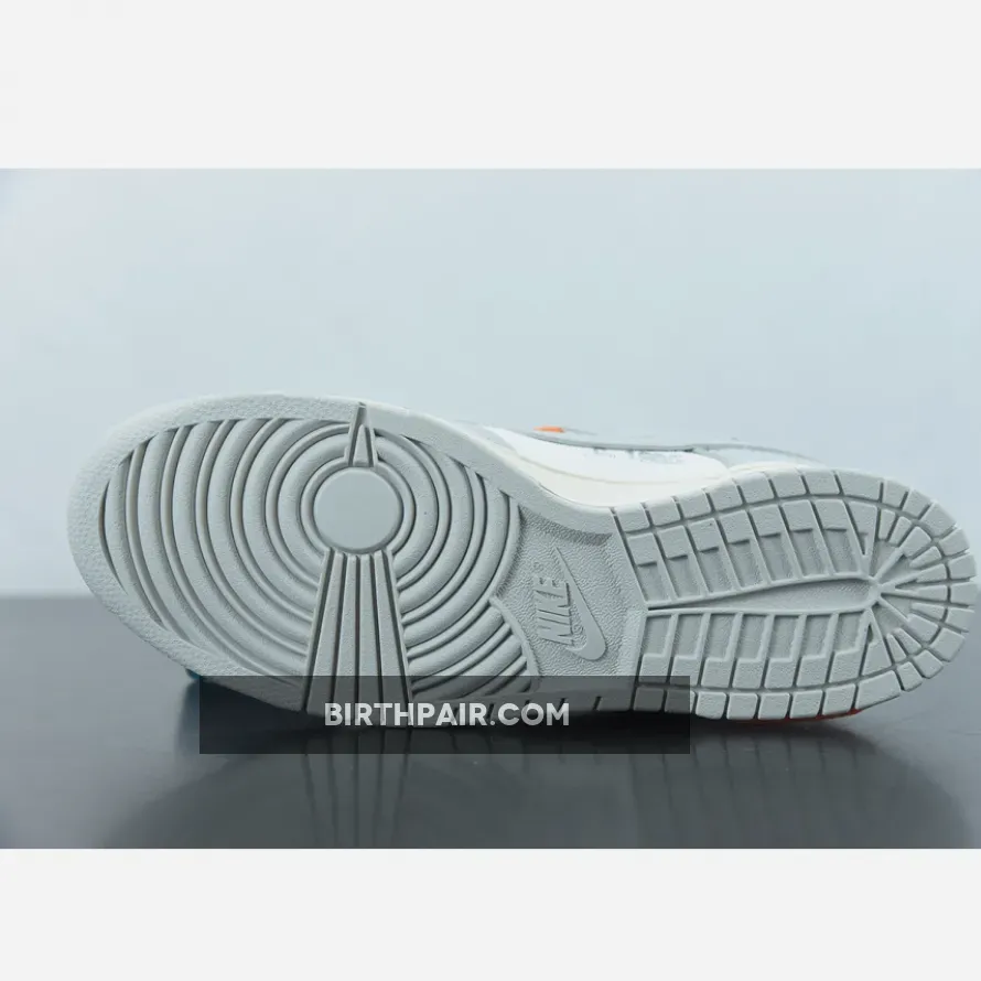 Off White Dunks Orange, Off-White™ x Nike Dunk Low '44 of 50' Grey White Navy