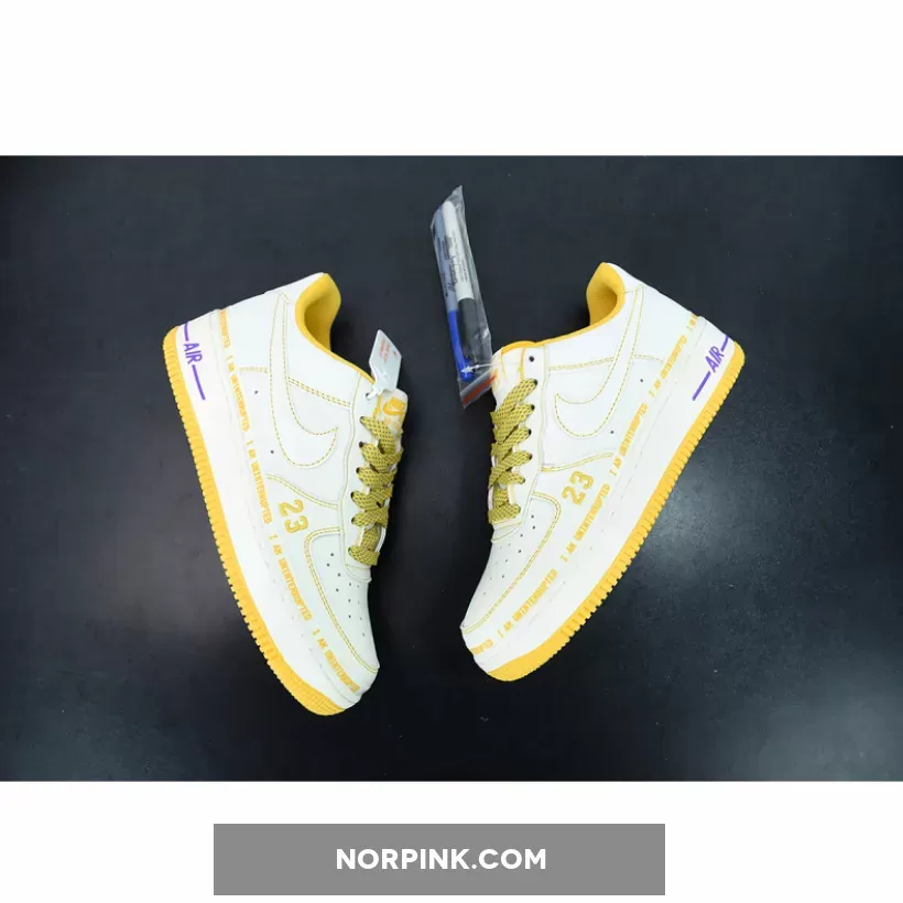 Uninterrupted X Nike Air Force 1 Low White Yellow To Buy