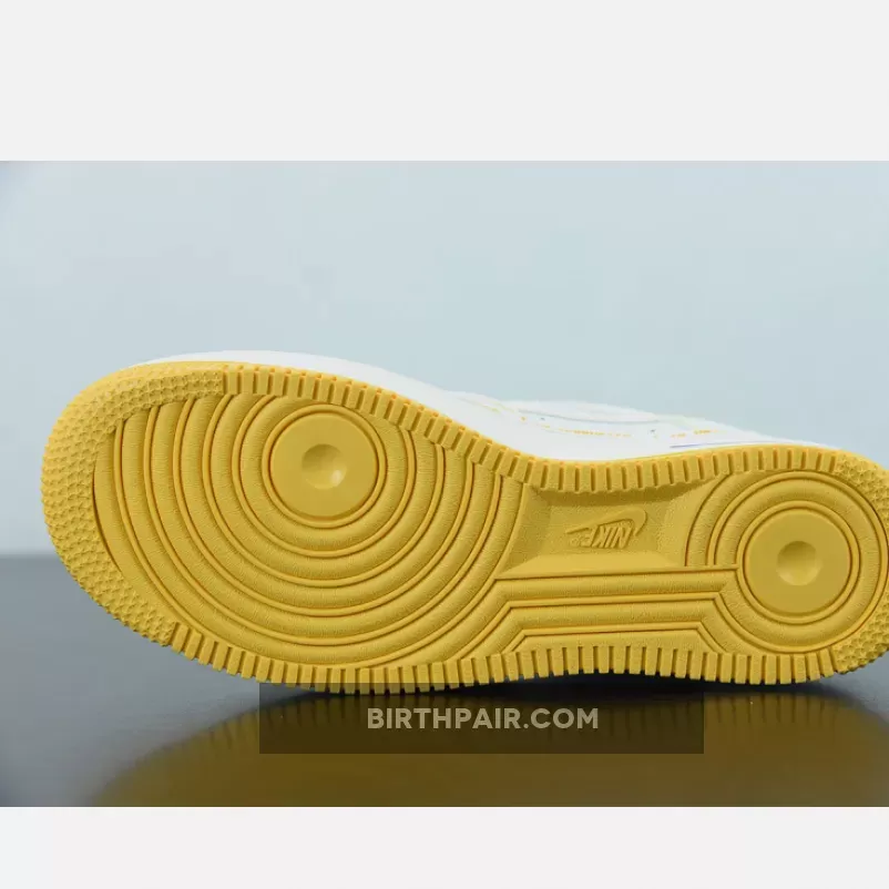 Uninterrupted X Nike Air Force 1 Low White Yellow To Buy