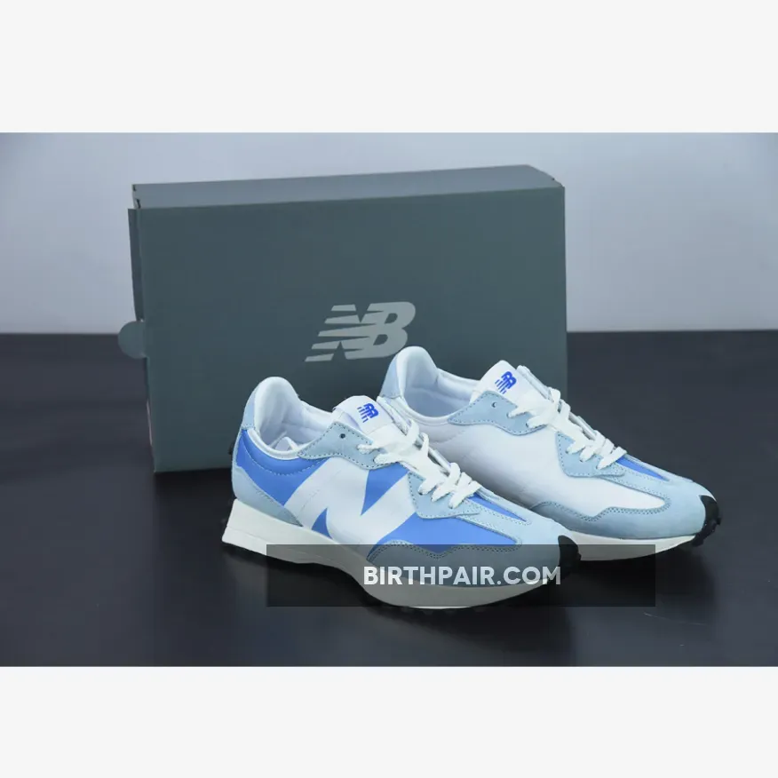 New Balance 327 Light Blue White New Balance 327 Blue White