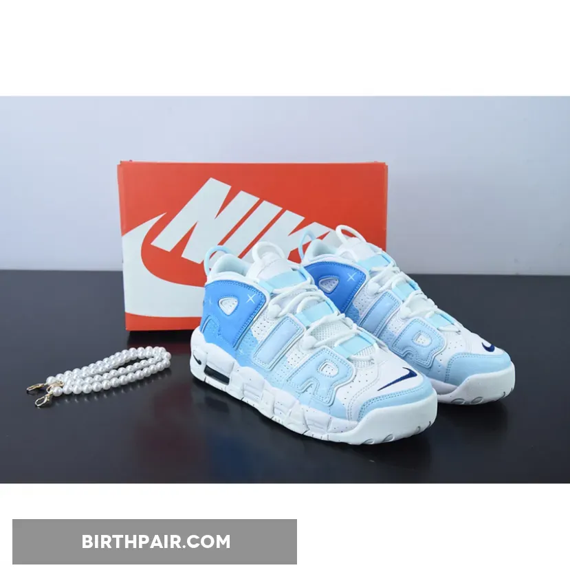 Nike Air More Uptempo White Blue 1675864114 - White And Blue Uptempo