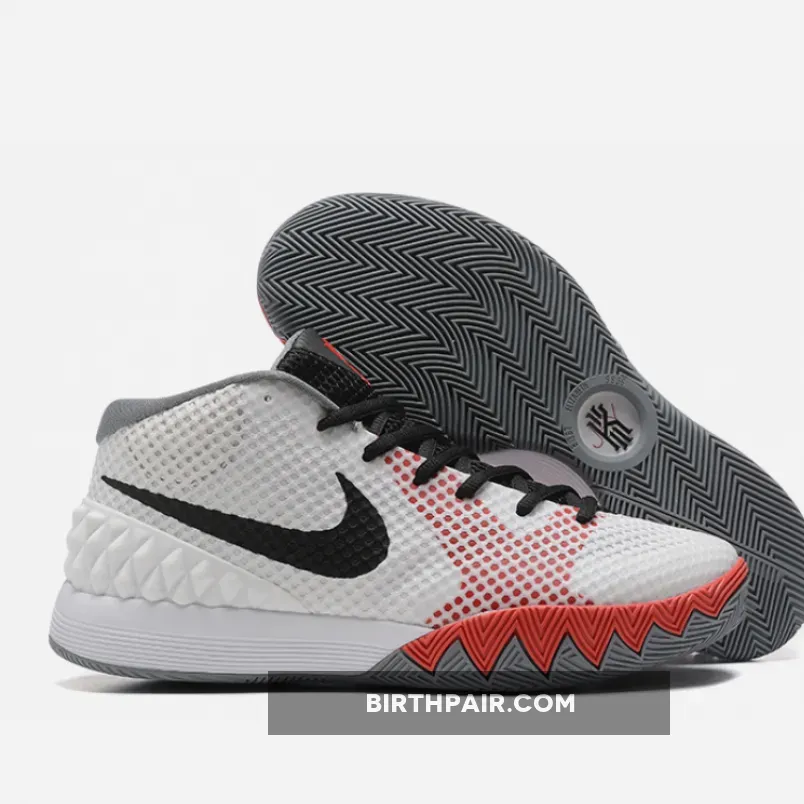 Nike Kyrie 1 "Home" White/Infrared-Grey-Black 705277-100