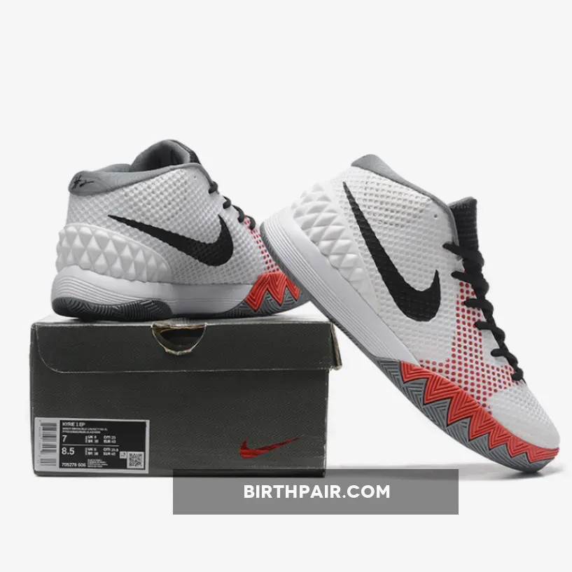Nike Kyrie 1 Home White/Infrared-Grey-Black 705277-100