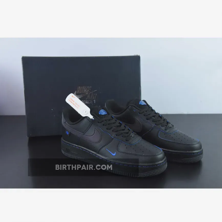 Nike Air Force 1 Low Worldwide Black Royal / Af1 Black