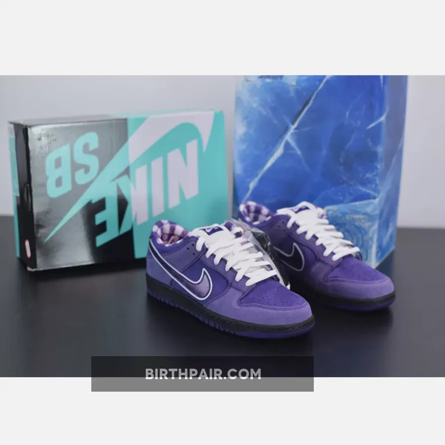Frozen Lobster Dunks / Concepts x Nike SB Dunk Low 'Purple Lobster'