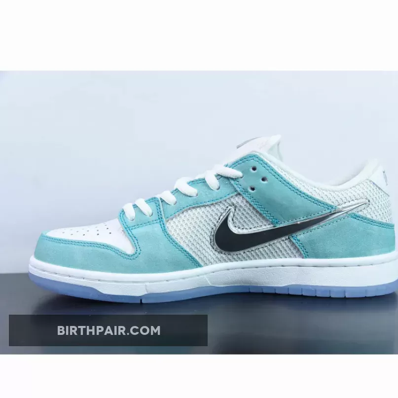 April Skateboards x Nike SB Dunk Low Green White Silver #Sb Dunks Low Green