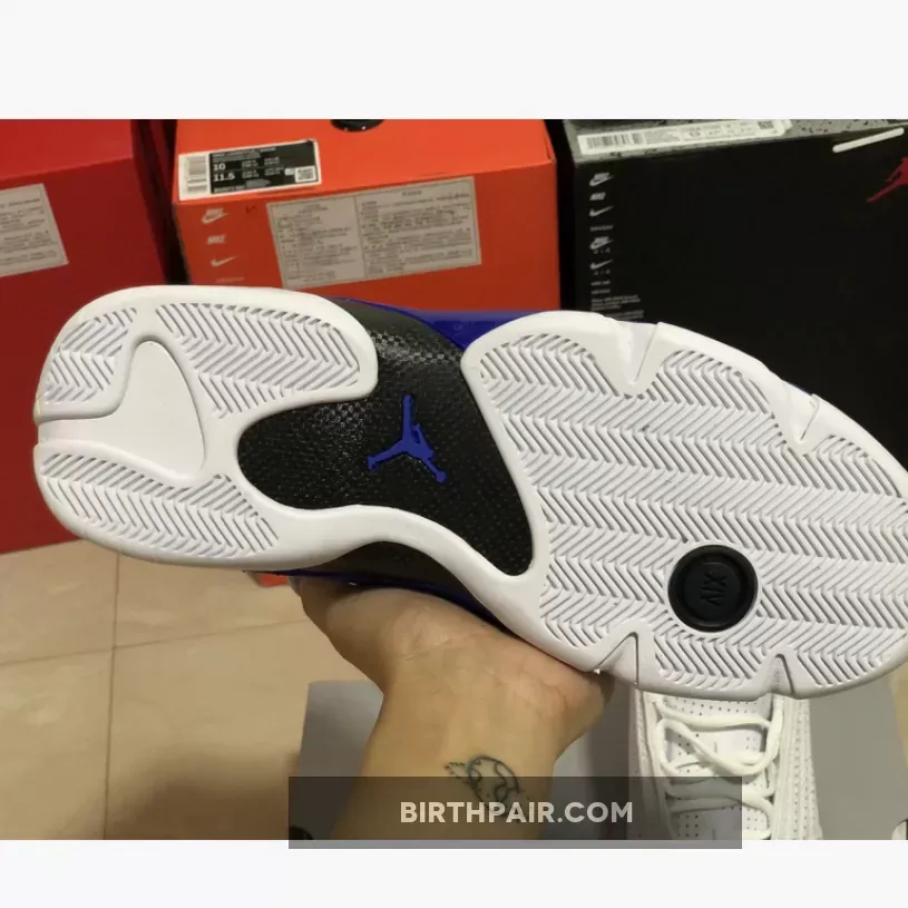 Hyper Royal 14 Gs, Air Jordan 14 White/Hyper Royal-Black