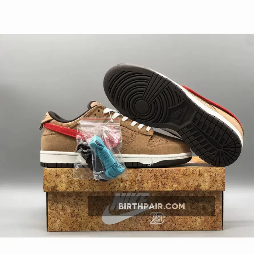 CLOT x Nike Dunk Low Cork Natural/Flax Nike Shoes Cork