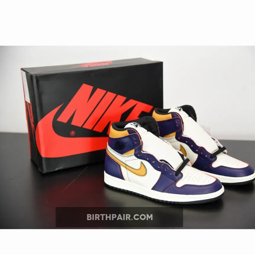 Jordan 1 Retro High OG Defiant SB LA to Chicago / Jordan 1 Chicago On Court CD6578-507