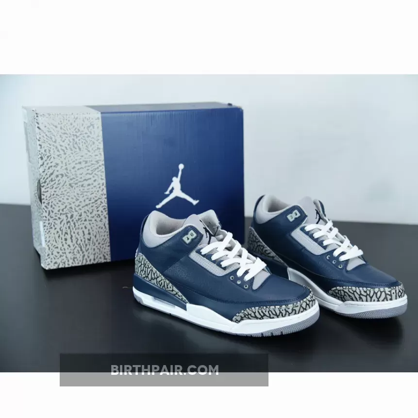 Jordan 1 Georgetown Outfit Air Jordan 3 Retro 'Georgetown'