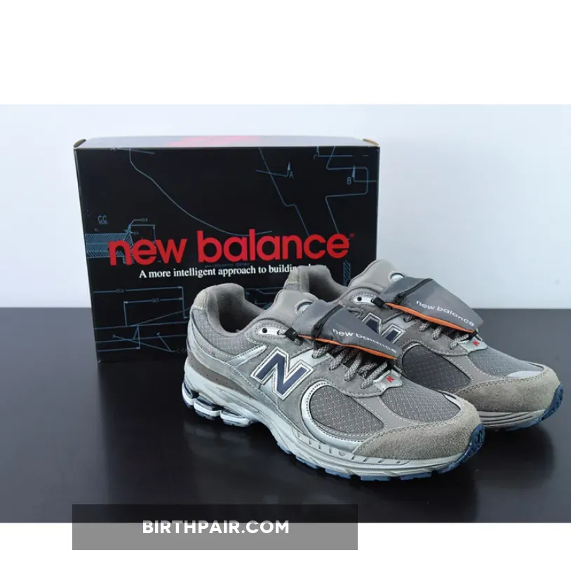 New Balance 2002R Grey Brown Pouch / New Balance 2002r Grey Castlerock