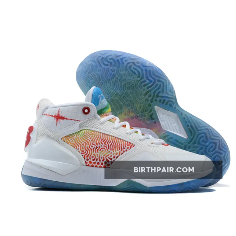 New Balance KAWHI 'Seismic Moment' White/Team Red/Ice Blue / New Balance Ice BBKLSSB1