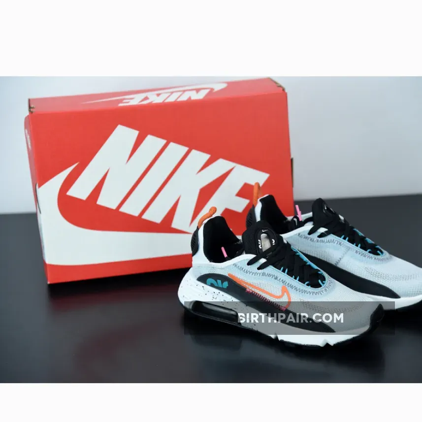 Nike Mens Air Max 2090 / Nike Air Max 2090 White Black Aquamarine