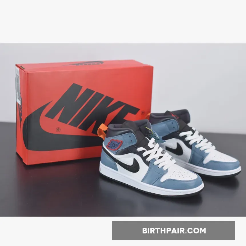 FACETASM x Air Jordan 1 'Fearless' Blue White CU2802-100 / air jordan 1 facetasm