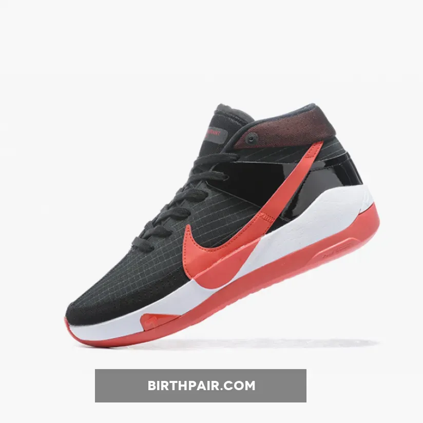 Nike KD 13 'Bred' Black/White-University Red Kd 13 Black And White