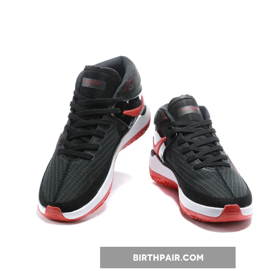 Nike KD 13 'Bred' Black/White-University Red Kd 13 Black And White