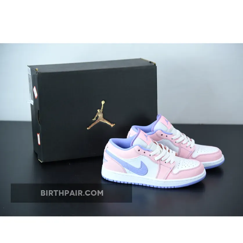 Air Jordan Purple Pulse Air Jordan 1 Low Arctic Punch/Purple Pulse-White