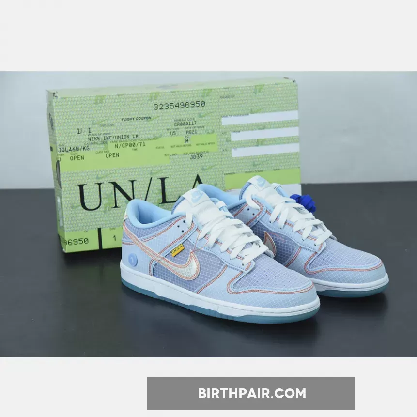 Union X Nike Dunk Low Blue Purple / Purple Union Dunks