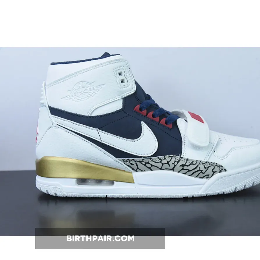 Jordan Legacy 312 'Dream Team' White Navy Red Gold Dream Team Jordans