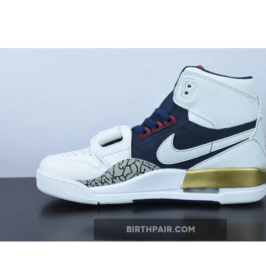 Jordan Legacy 312 'Dream Team' White Navy Red Gold Dream Team Jordans