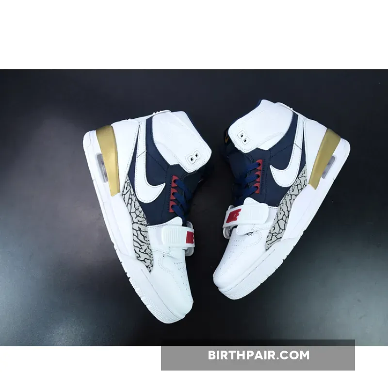 Jordan Legacy 312 'Dream Team' White Navy Red Gold Dream Team Jordans