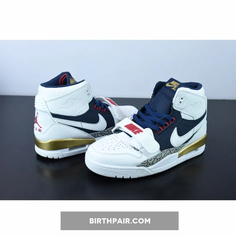 Jordan Legacy 312 'Dream Team' White Navy Red Gold Dream Team Jordans