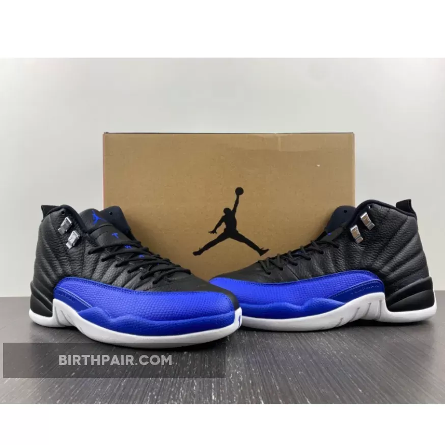Air Jordan 12 Hyper Royal/Black-Metallic Silver-White Blue Black And White Jordan 12