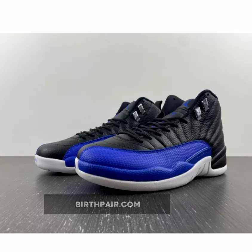 Air Jordan 12 Hyper Royal/Black-Metallic Silver-White Blue Black And White Jordan 12