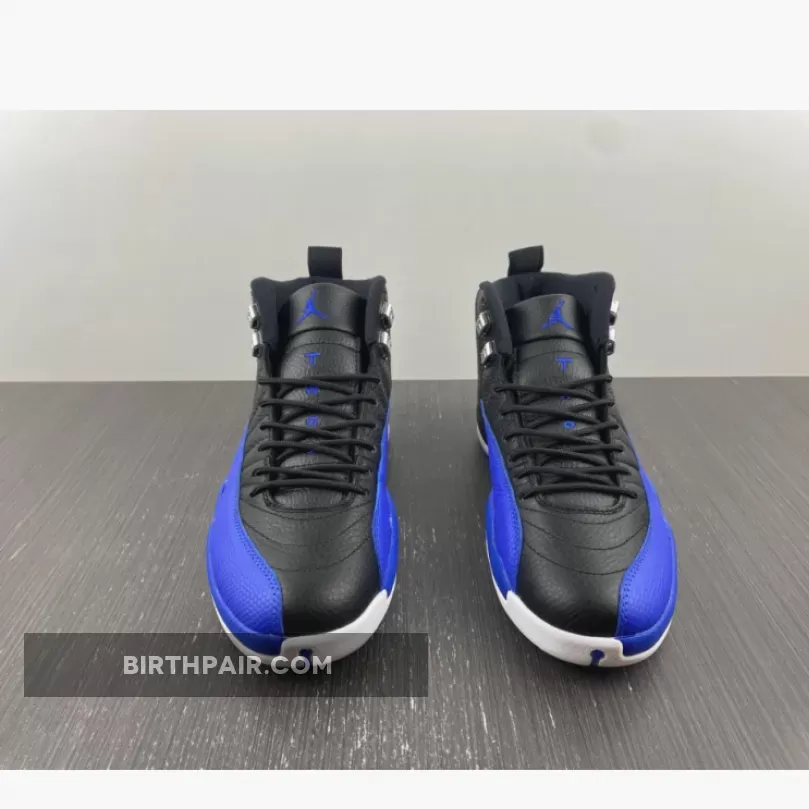 Air Jordan 12 Hyper Royal/Black-Metallic Silver-White Blue Black And White Jordan 12